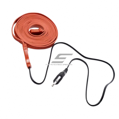 Strip heater | heating tape | 40W/m | 230V | up to +200°C | 15mm | 10m Strip heater | heating tape | 40W/m | 230V | up to +200°C | 15mm | 10m