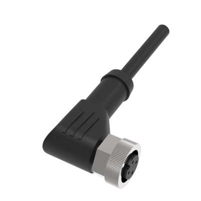 Savienojuma kabelis sensoram | devējam | M12 | 4 kontakti | 4A | 250VAC/DC | leņķa veida | 5m PU kabelis | IP67 Savienojuma kabelis sensoram | devējam | M12 | 4 kontakti | 4A | 250VAC/DC | leņķa veida | 5m PU kabelis | IP67