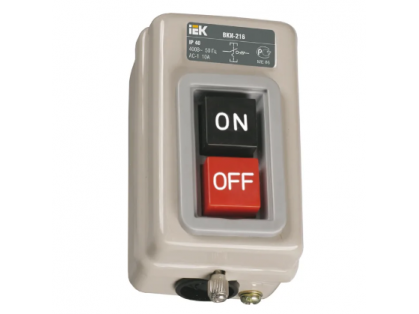 Jungiklis ON/OFF | 16A | su mechaniniu blokavimu | IP40 | IEK | KVK30-16-3 | 4606056026962