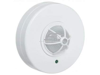 Judesio jutiklis | daviklis | 1100W | 230V | 115x58,8mm | 180–360° | 6m | IP33 | baltas | virštinkinis | IEK | DD024B | LDD11-024B-1100-001