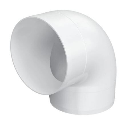 Duct connector | ventilation system | elbow | 90° | D100 | plastic | 10JO90 Duct connector | ventilation system | elbow | 90° | D100 | plastic | 10JO90