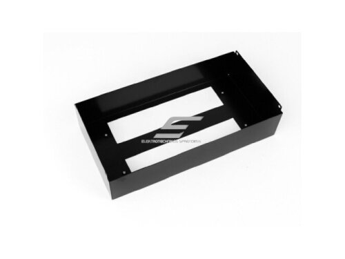 Laikiklis kištukinių lizdų blokams montuoti | įmontuojamas | 2 eilių | 334x173x79mm | Bachmann | BA.935.100