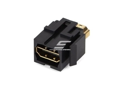 Modulinė jungtis | įmontuojama | 1xHDMI | keystone tipo | juoda | Bachmann |BA.918.041 Modulinė jungtis | įmontuojama | 1xHDMI | keystone tipo | juoda | Bachmann |BA.918.041
