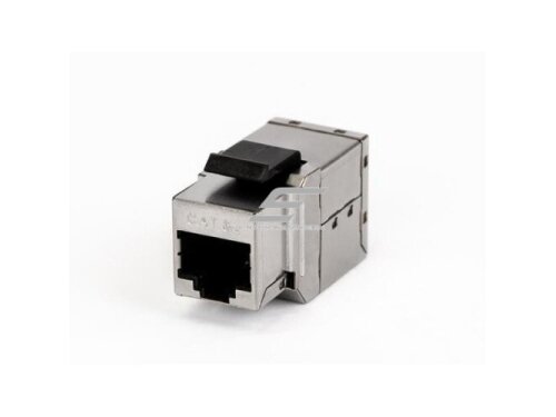 Modulinė jungtis | įmontuojama | 1xRJ45 | CAT6A | LAN | keystone tipo | sidabrinė | Bachmann | BA.940.083