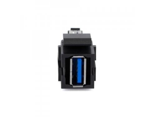 Modulinė jungtis | įmontuojama | 1xUSB-A | tiesi | DATA | keystone tipo | juoda | Bachmann | SA.PO.ST.USBA Modulinė jungtis | įmontuojama | 1xUSB-A | tiesi | DATA | keystone tipo | juoda | Bachmann | SA.PO.ST.USBA