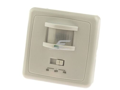 Judesio jutiklis | daviklis | 1200W | 110-240V | 45x37x36mm | 60° | 9m | IP20 | baltas | potinkinis | 1465500 Judesio jutiklis | daviklis | 1200W | 110-240V | 45x37x36mm | 60° | 9m | IP20 | baltas | potinkinis | 1465500
