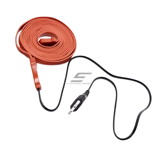 Strip heater | heating tape | 40W/m | 230V | up to +200°C | 15mm | 10m