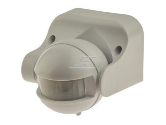 Judesio jutiklis | daviklis | 1200W | 110-240V | 48,5x41x22,5mm | 180° | 2-12m | IP44 | baltas | virštinkinis | 4779041465487