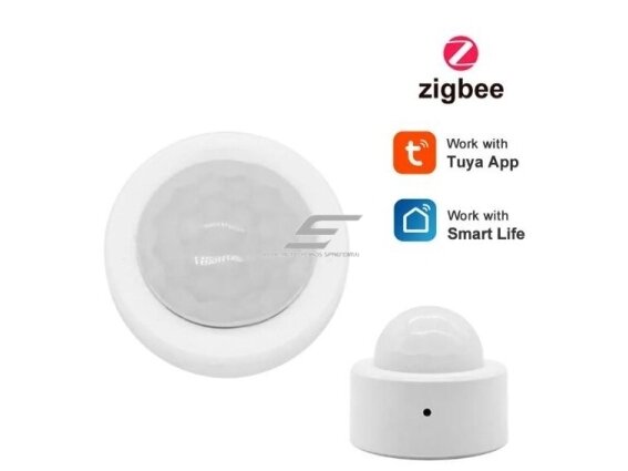 Išmanus | belaidis judesio jutiklis | daviklis | mini | 120° | 5m | 33x27mm | virštinkinis | baltas | Wi-Fi | ZigBee | Smart Life | TUYA Išmanus | belaidis judesio jutiklis | daviklis | mini | 120° | 5m | 33x27mm | virštinkinis | baltas | Wi-Fi | ZigBee | Smart Life | TUYA