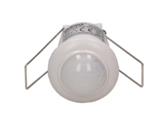 Judesio | būvio jutiklis | daviklis | 300W | 230V | 40x66,5mm | 360° | 6m | IP20 | baltas | potinkinis | Orno | OR-CR-257 | 5900378650256 1 Judesio | būvio jutiklis | daviklis | 300W | 230V | 40x66,5mm | 360° | 6m | IP20 | baltas | potinkinis | Orno | OR-CR-257 | 5900378650256 1
