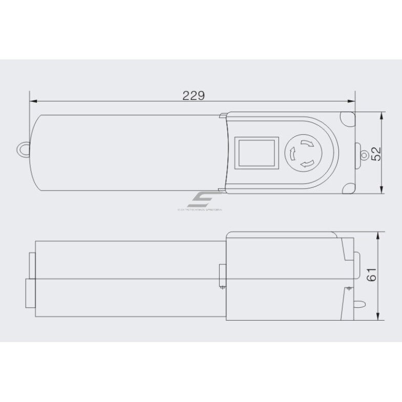 Switch | control push button with capacitor | ON/OFF | with rotary emergency stop button | 2-5A | 250-500V 2
