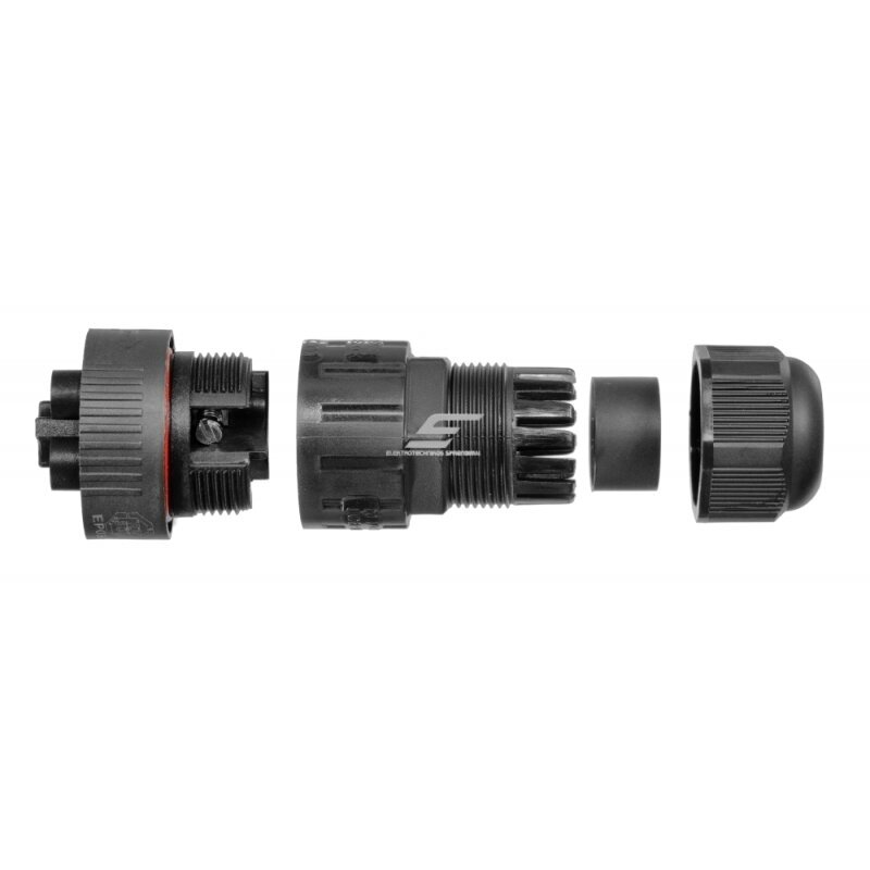 Connector | socket for cables WP5/HEM | 0.5–1.5mm² | 4P+PE | sealed IP68 1