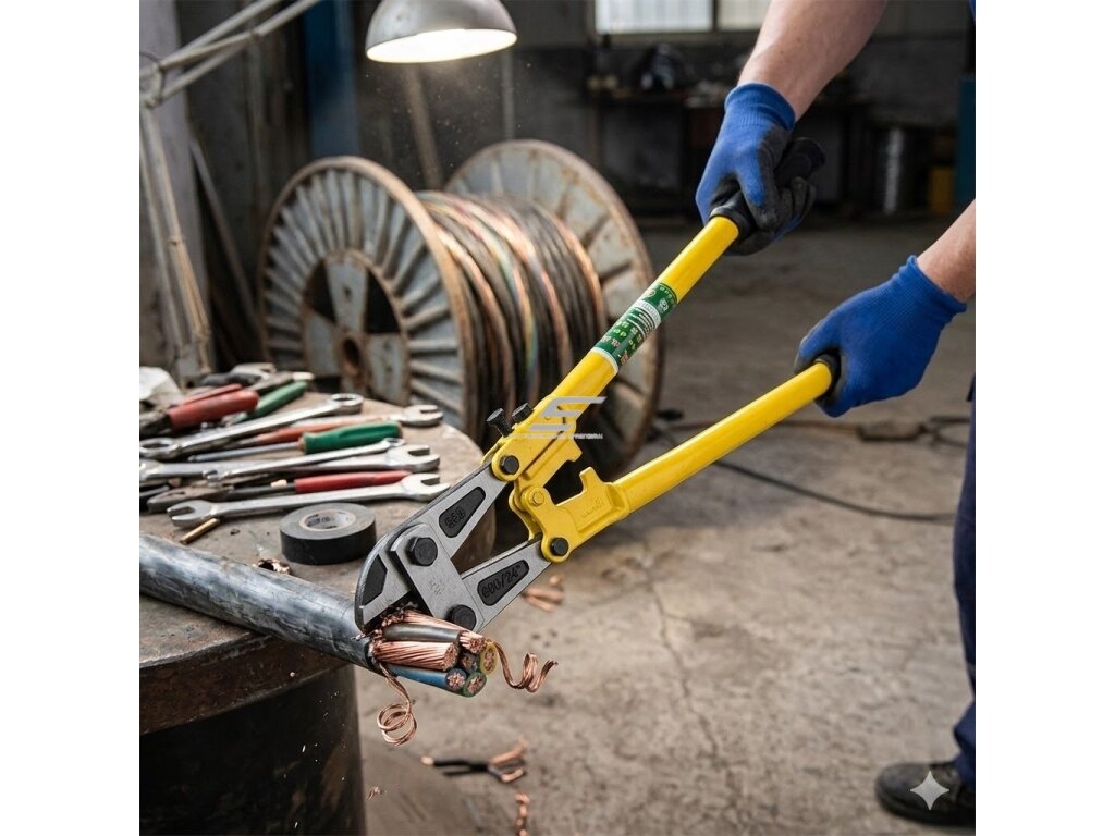 Kabelių kirpimo replės 24" | Heavy Duty | anglinis plienas | izoliuotos rankenos | vario ir aliuminio kabeliams 2 Kabelių kirpimo replės 24" | Heavy Duty | anglinis plienas | izoliuotos rankenos | vario ir aliuminio kabeliams 2