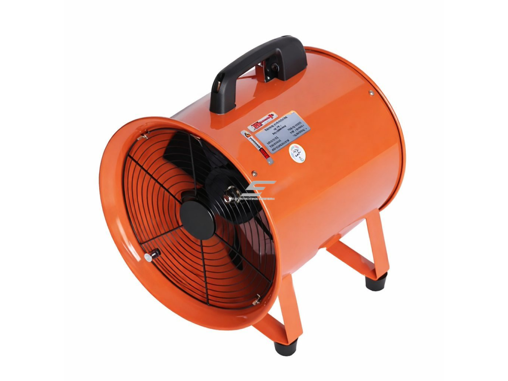 Nešiojamas ašinis ventiliatorius-orpūtė | Ø300 mm | 520 W | 220 V | 3900–4500 m³/h | ES-SHT-30 Nešiojamas ašinis ventiliatorius-orpūtė | Ø300 mm | 520 W | 220 V | 3900–4500 m³/h | ES-SHT-30