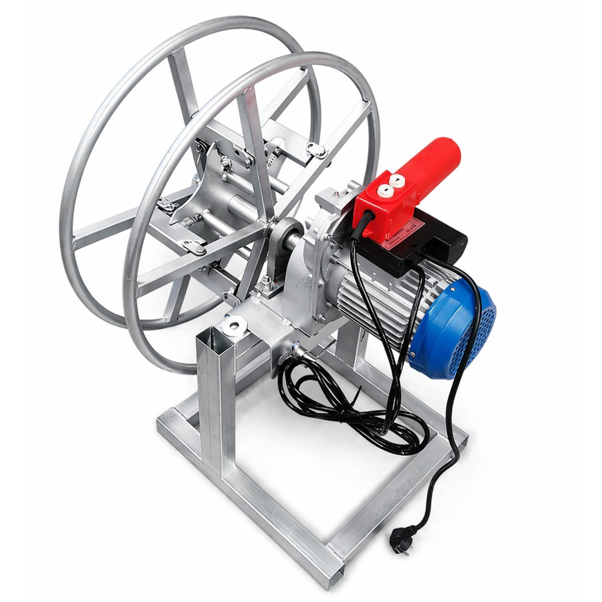 Zmotoryzowany bęben kablowy | automatyczne nawijanie kabla | 1500W | 380V | 40kg | do 40m/min | metalowa obudowa | przemysłowy | do budownictwa 1 Zmotoryzowany bęben kablowy | automatyczne nawijanie kabla | 1500W | 380V | 40kg | do 40m/min | metalowa obudowa | przemysłowy | do budownictwa 1