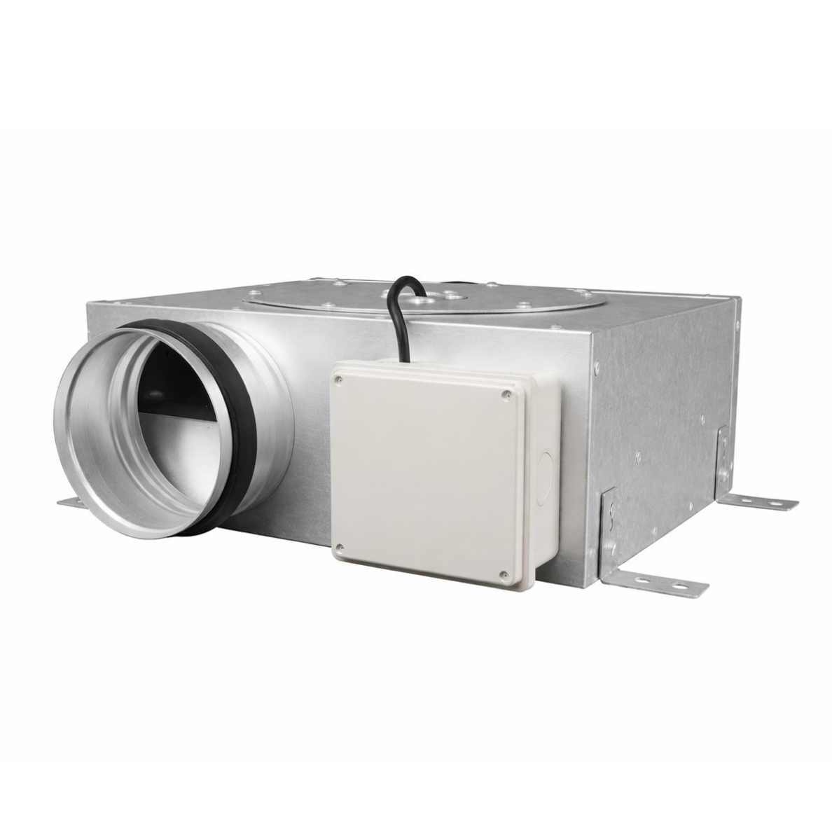 Kanālu centrbēdzes ventilators zema profila korpusā | D100 | 239 m³/h | 58 W | 230 V | 328 Pa | 341×145×283 mm | cinkots tērauds | ESLP22879 Kanālu centrbēdzes ventilators zema profila korpusā | D100 | 239 m³/h | 58 W | 230 V | 328 Pa | 341×145×283 mm | cinkots tērauds | ESLP22879