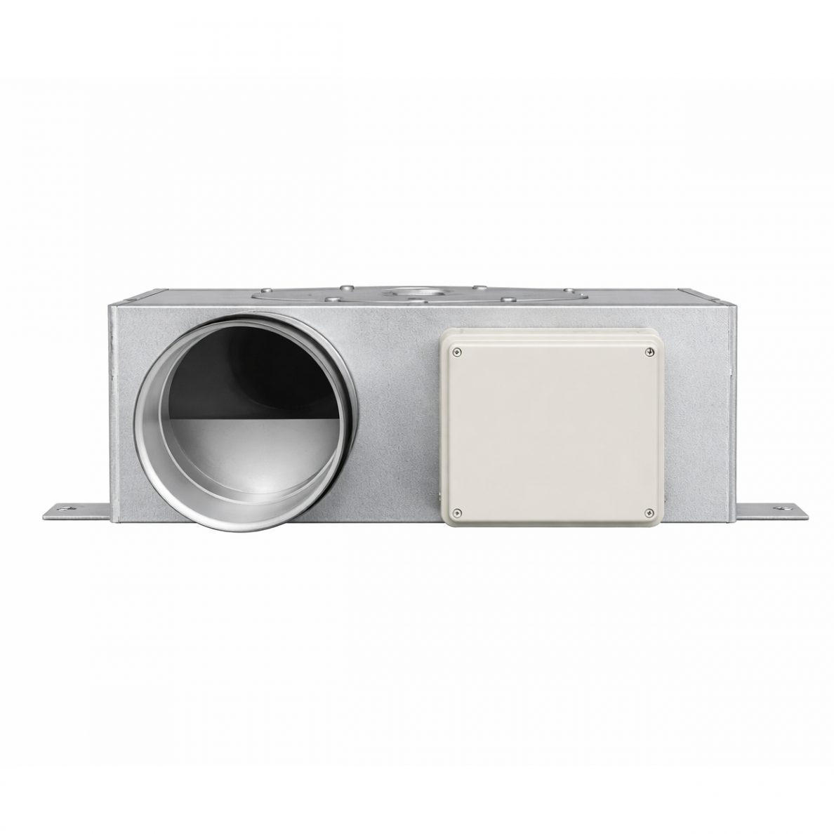 Kanālu centrbēdzes ventilators zema profila korpusā | D125 | 320 m³/h | 57 W | 230 V | 326 Pa | 341×145×283 mm | cinkots tērauds | ESLP22880 1