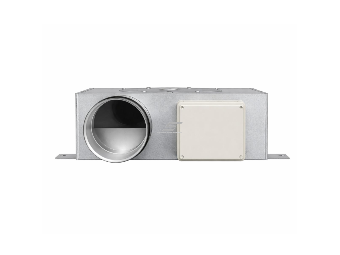 Kanalinis išcentrinis ventiliatorius žemo profilio korpuse | D100 | 239 m³/h | 58 W | 230 V | 328 Pa | 341×145×283 mm | cinkuotas plienas | ESLP22879 1 Kanalinis išcentrinis ventiliatorius žemo profilio korpuse | D100 | 239 m³/h | 58 W | 230 V | 328 Pa | 341×145×283 mm | cinkuotas plienas | ESLP22879 1