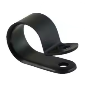 Cable | wire holder | R type | 5/16R (8mm) | round | black | 100pcs. Cable | wire holder | R type | 5/16R (8mm) | round | black | 100pcs.