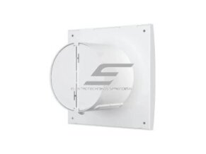 Ventiliatorius su atbuliniu vožtuvu sklende | D100 | su valdikliu | 155x155x108mm | plastikas | balta | TY4SHRM 2 Ventiliatorius su atbuliniu vožtuvu sklende | D100 | su valdikliu | 155x155x108mm | plastikas | balta | TY4SHRM 2