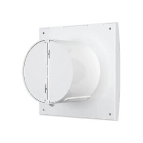 Ventilaator tagasilöögiklapiga | D100 | 230V | 155x155x101mm | plastik | valge | AU4S 3 Ventilaator tagasilöögiklapiga | D100 | 230V | 155x155x101mm | plastik | valge | AU4S 3