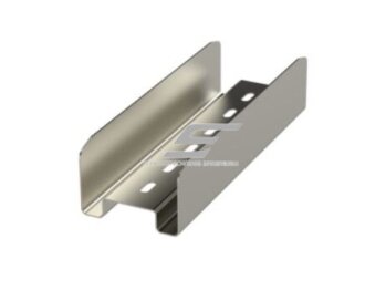 Tiesi kabelinio lovelio | kanalo jungtis | 200x70x50mm | plieninė | pilka | MEKA | MEK J-70 | 1449288