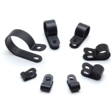 Cable | wire holder | R type | 1/8R (3mm) | round | black | 100pcs. 3 Cable | wire holder | R type | 1/8R (3mm) | round | black | 100pcs. 3