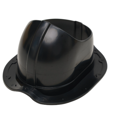 Ventilācijas izvada stiprinājums metāla jumta segumam | 330×265 mm | ABS | melns 2 Ventilācijas izvada stiprinājums metāla jumta segumam | 330×265 mm | ABS | melns 2