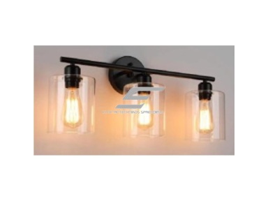 Šviestuvas tvirtinamas ant sienos | E27 | 3x35W | 230V | Ø100x210mm | be lempučių | IP20 | juodas Šviestuvas tvirtinamas ant sienos | E27 | 3x35W | 230V | Ø100x210mm | be lempučių | IP20 | juodas