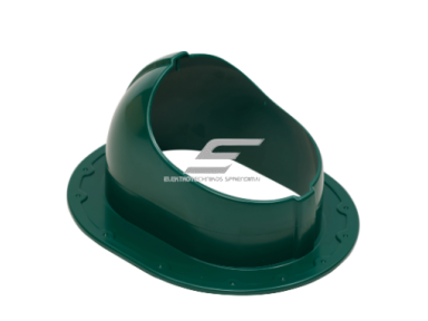 Ventiliacijos angos tvirtinimas čerpinei stogo dangai | 330×265 mm | ABS | žalias Ventiliacijos angos tvirtinimas čerpinei stogo dangai | 330×265 mm | ABS | žalias