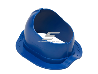 Ventiliacijos angos tvirtinimas metalinei stogo dangai | 330×265 mm | ABS | mėlynas Ventiliacijos angos tvirtinimas metalinei stogo dangai | 330×265 mm | ABS | mėlynas