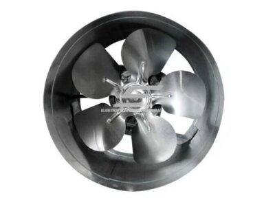 Kanalinis ašinis ventiliatorius | D200 | 350 m³/h | 30 W | 230 V | cinkuotas plienas | sidabrinis | 18953 Kanalinis ašinis ventiliatorius | D200 | 350 m³/h | 30 W | 230 V | cinkuotas plienas | sidabrinis | 18953