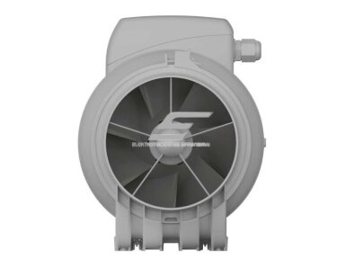 Kanalinis mišraus srauto ventiliatorius Turbo Join Compact 125 | D125 | 355 m³/h | 29 W | 230 V | 2 greičiai | 291×173×216 mm | pilkas | 01872 Kanalinis mišraus srauto ventiliatorius Turbo Join Compact 125 | D125 | 355 m³/h | 29 W | 230 V | 2 greičiai | 291×173×216 mm | pilkas | 01872