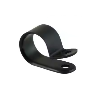 Cable | wire holder | R type | 1/2R (13mm) | round | black | 100pcs.