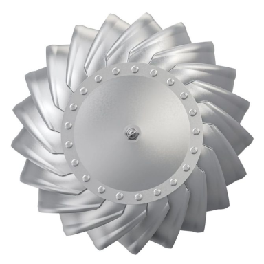 Rotary deflector D100 | ball bearings | 300×100 mm | galvanised steel | silver Rotary deflector D100 | ball bearings | 300×100 mm | galvanised steel | silver