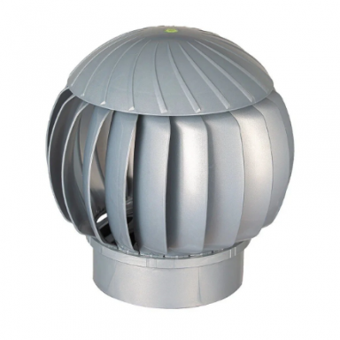 Rotary deflector D160 | ball bearings | ABS plastic | silver Rotary deflector D160 | ball bearings | ABS plastic | silver