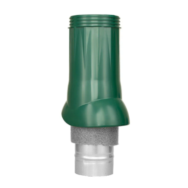 Ventilācijas izvads D125/160 | izolēts | 510 mm | ABS | zaļš
