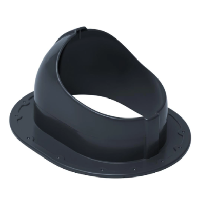 Ventilatsioonitoru katuseläbiviik kivikattele | 330×265 mm | ABS | hall Ventilatsioonitoru katuseläbiviik kivikattele | 330×265 mm | ABS | hall