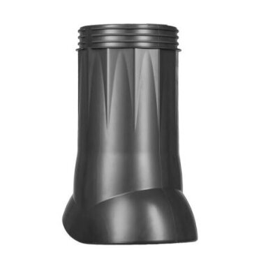 Ventilatsioonitoru D125/160 | soojustamata | 510 mm | ABS | hall Ventilatsioonitoru D125/160 | soojustamata | 510 mm | ABS | hall