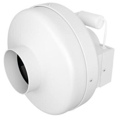 Duct centrifugal fan | D160 | 680 m³/h | 85 W | 230 V | 400 Pa | plastic housing | white | 15623 Duct centrifugal fan | D160 | 680 m³/h | 85 W | 230 V | 400 Pa | plastic housing | white | 15623