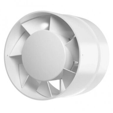 Kanalveida ventilators | sadzīves | ventilācijas sistēmām | 12V | D100 | 103x103x80mm | IP24 | plastmasa | balts Kanalveida ventilators | sadzīves | ventilācijas sistēmām | 12V | D100 | 103x103x80mm | IP24 | plastmasa | balts