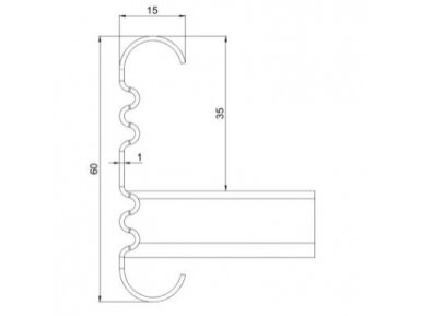 Kabelinės kopėčios | 200x60mm | plieninės | pilkos | MEKA | KS20-200 | 1449512 | LIKUTIS | 3vnt. po 5,30M | 1vnt. 4,60M | 1vnt. 3,70M 1 Kabelinės kopėčios | 200x60mm | plieninės | pilkos | MEKA | KS20-200 | 1449512 | LIKUTIS | 3vnt. po 5,30M | 1vnt. 4,60M | 1vnt. 3,70M 1