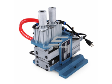Pusiau automatinis | pneumatinis | laidų ir kabelių izoliacijos nužievintojas | 2–20 mm | 0.5–0.75 MPa | 30–120 vnt./min Pusiau automatinis | pneumatinis | laidų ir kabelių izoliacijos nužievintojas | 2–20 mm | 0.5–0.75 MPa | 30–120 vnt./min