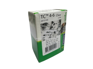 Laikiklis apvaliam laidui | kabeliui | TC 4-6mm / 1,4x20mm | 100vnt. | baltas | Schneider Electric | Thorsman | 15105 Laikiklis apvaliam laidui | kabeliui | TC 4-6mm / 1,4x20mm | 100vnt. | baltas | Schneider Electric | Thorsman | 15105