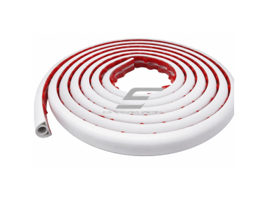 Kabelių kanalas su lipnia juosta | lankstus PVC plastikas | 20mm | karpomas | 3m | balta Kabelių kanalas su lipnia juosta | lankstus PVC plastikas | 20mm | karpomas | 3m | balta