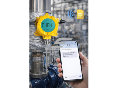 Belaidis temperatūros jutiklis su SIM | LoRa / NB-IoT / 4G | nuotolinis valdymas | IP68 | LCD ekranas | iki 5 metų baterija | Macsensor  3
