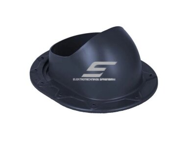 Ventiliacijos angos tvirtinimas čerpinei stogo dangai | 330×265 mm | ABS | pilkas Ventiliacijos angos tvirtinimas čerpinei stogo dangai | 330×265 mm | ABS | pilkas