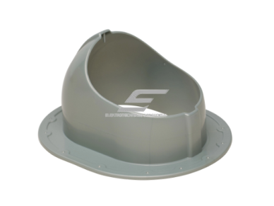 Ventiliacijos angos tvirtinimas čerpinei stogo dangai | 330×265 mm | ABS | sidabrinis 1 Ventiliacijos angos tvirtinimas čerpinei stogo dangai | 330×265 mm | ABS | sidabrinis 1