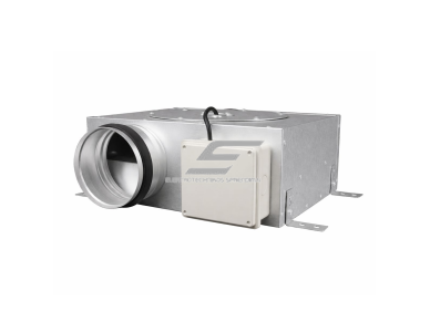 Kanalinis išcentrinis ventiliatorius žemo profilio korpuse | D125 | 320 m³/h | 57 W | 230 V | 326 Pa | 341×145×283 mm | cinkuotas plienas | ESLP22880 Kanalinis išcentrinis ventiliatorius žemo profilio korpuse | D125 | 320 m³/h | 57 W | 230 V | 326 Pa | 341×145×283 mm | cinkuotas plienas | ESLP22880