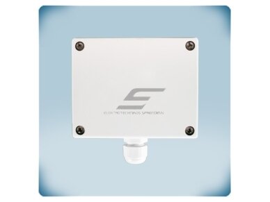 Kanalinis CO2 jutiklis | CO2 0-2000ppm | T -30…70°C | 0-100%rH | NDIR | 3×0-10VDC/4-20mA/PWM | Modbus RTU | 24VAC/VDC | IP54 | Sentera Controls | DSCDG3-4 1